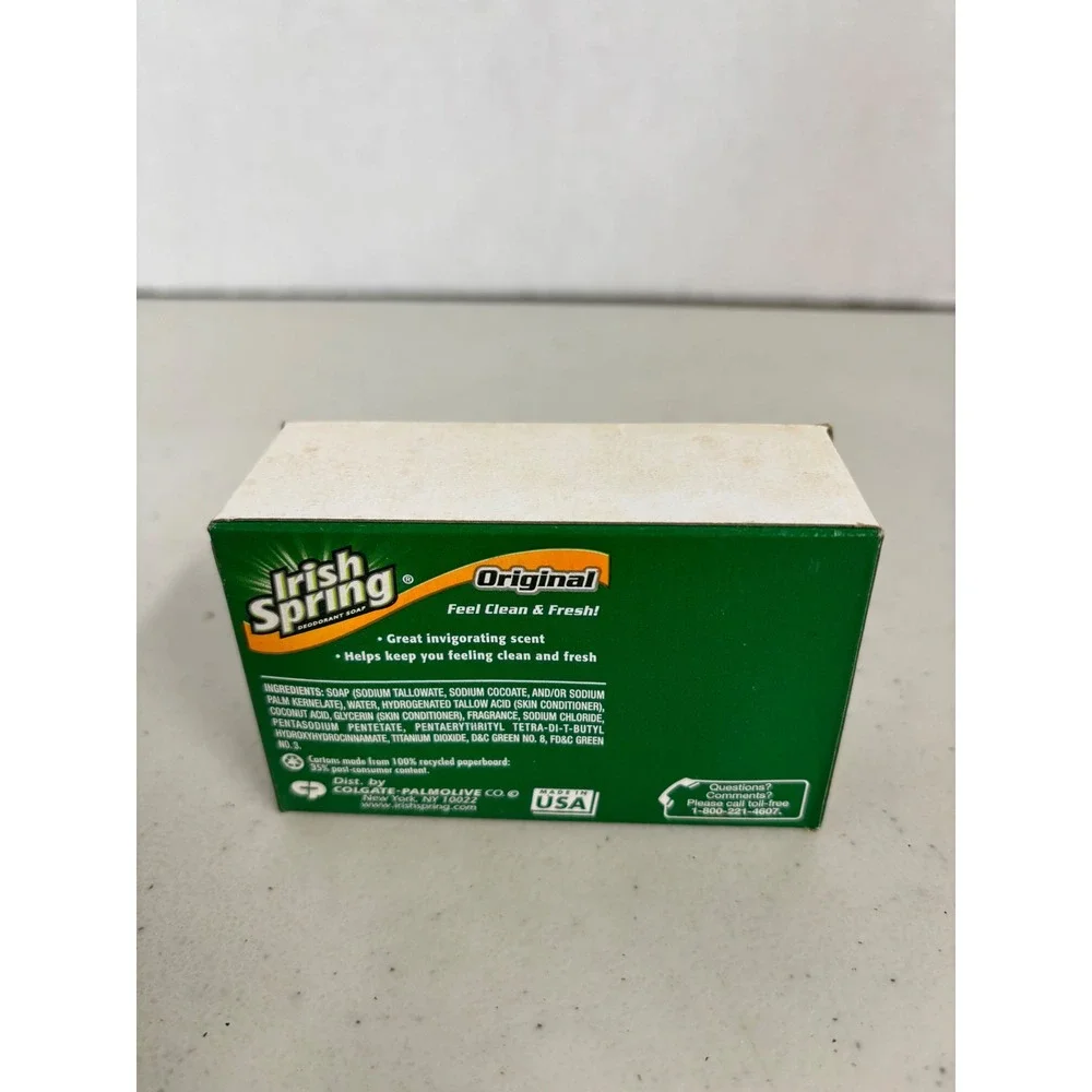 Irish Spring vintage packaging